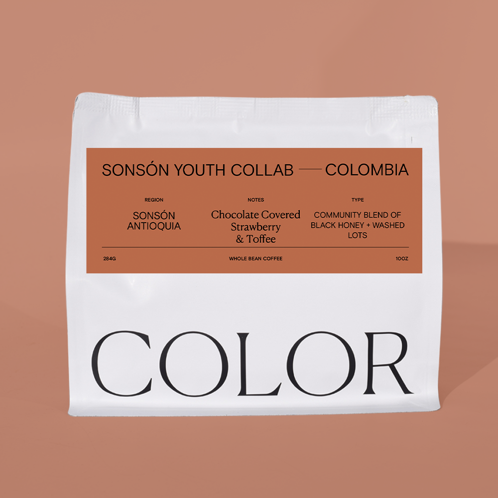 Colombia Sonsón Youth Collab - Community Blend of Black Honey and Washed Lots