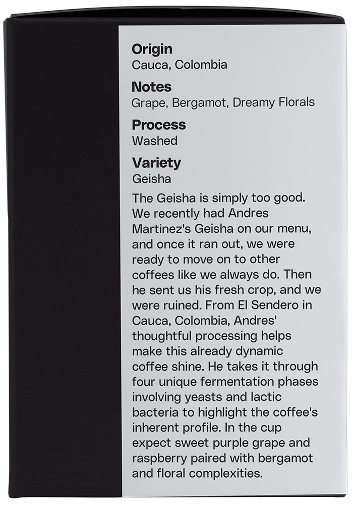 Valor - The Geisha - Colombia